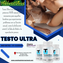 Testo ultra potencia natural